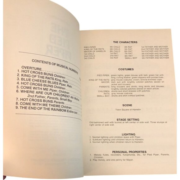 The Pied Piper Operetta In One Act By Virginia Hagemann - Picture 3 of 4